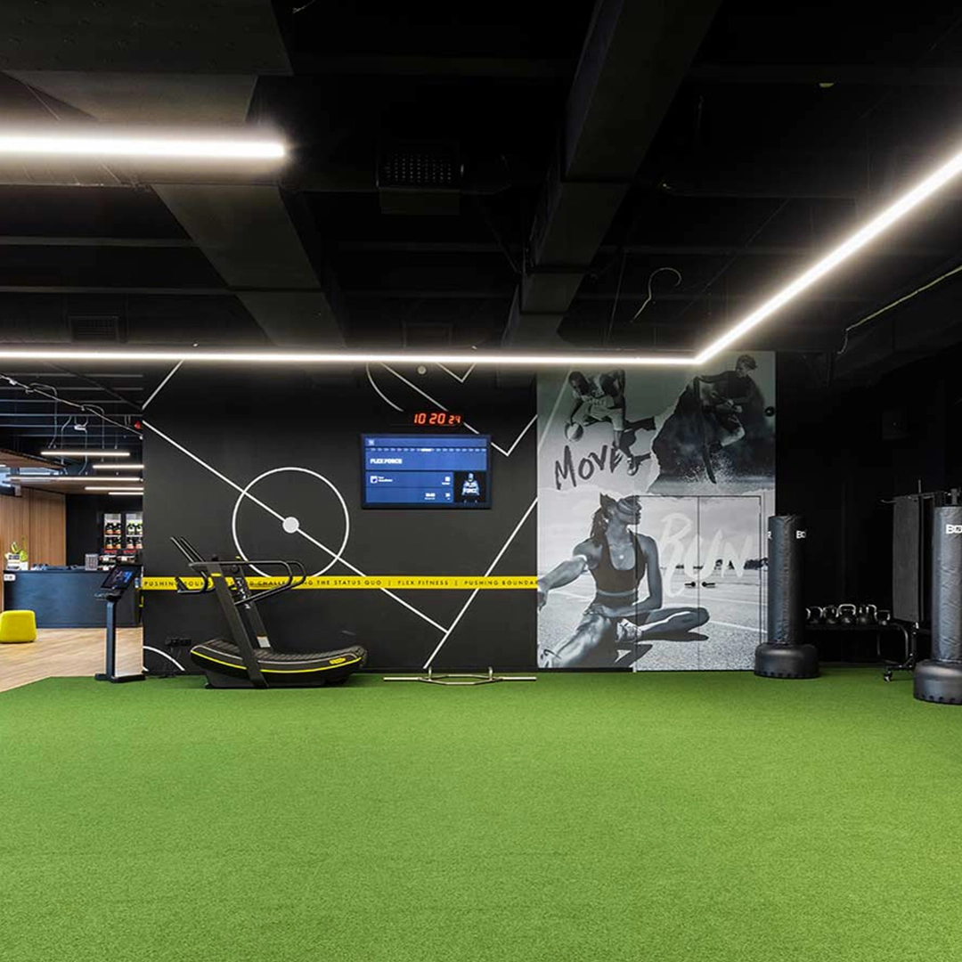 Flex Fitness Albany Functional Area Wall Graphics