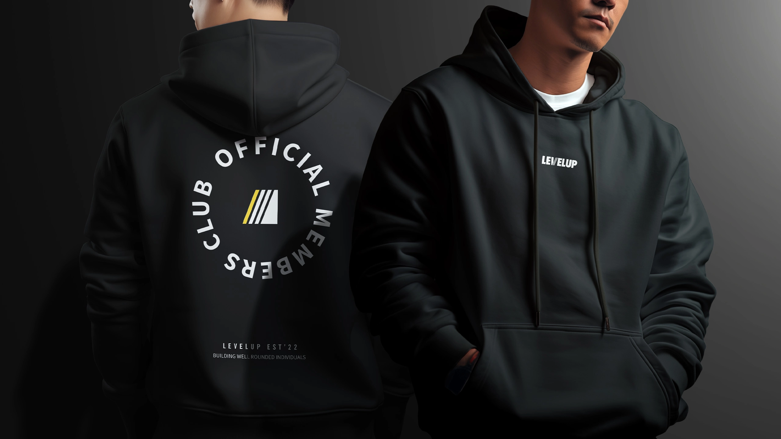 Flex Fitness Level Up Apparel Hoodie Design