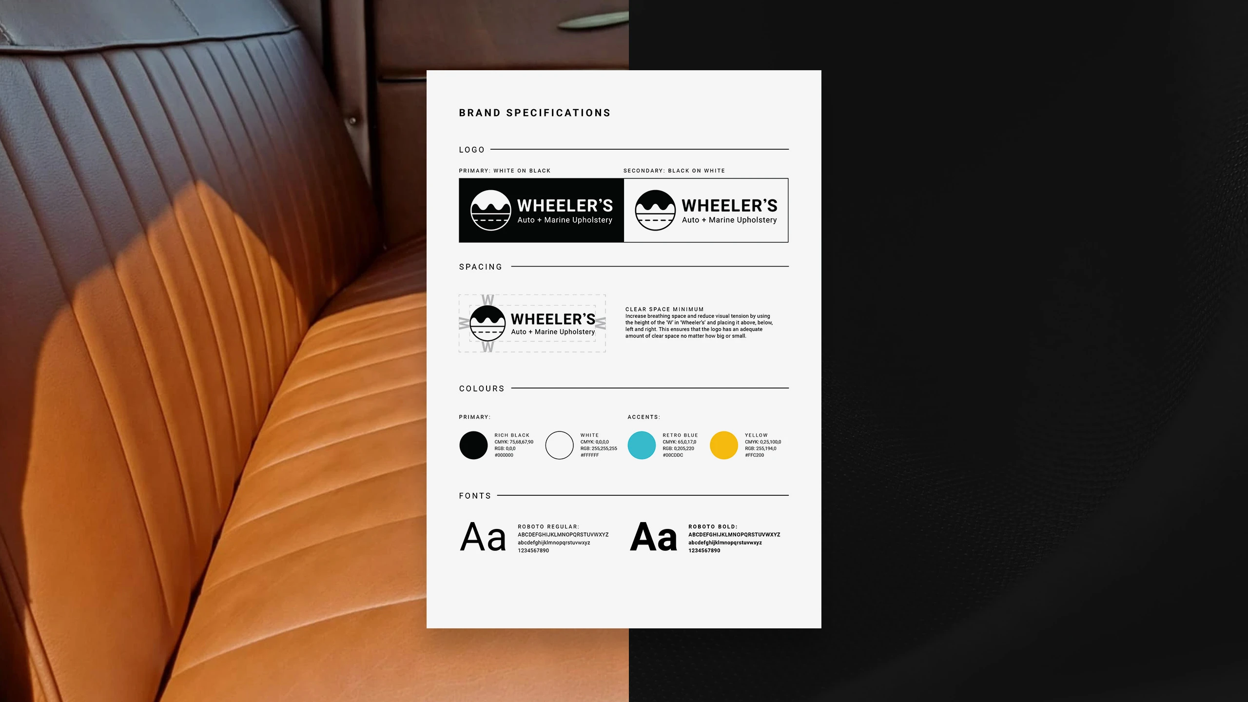 Wheeler's Auto And Marine Upholstery Brand Specifications